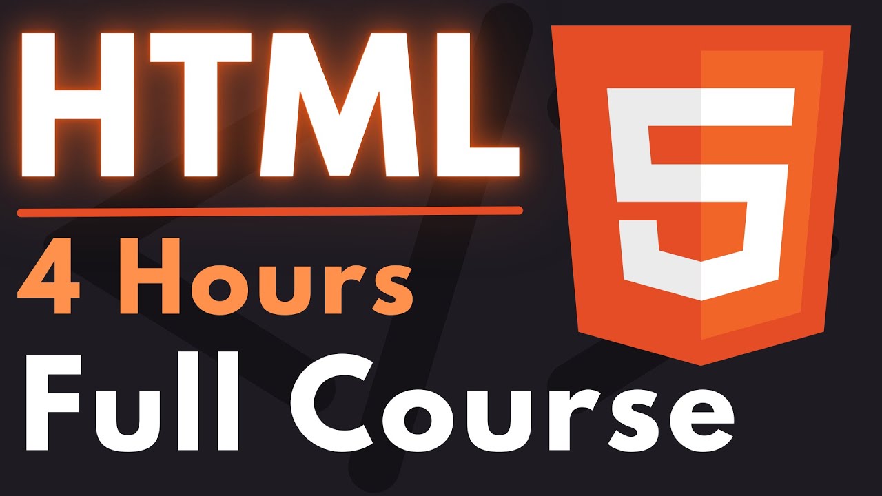 HTML Full Course